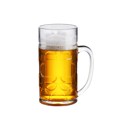 550ml No. 3 Cup Acrylic Beer Glass KTV Bar Beer Glass by bashfashion