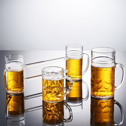 550ml No. 6 Cup Acrylic Beer Glass KTV Bar Beer Glass by bashfashion