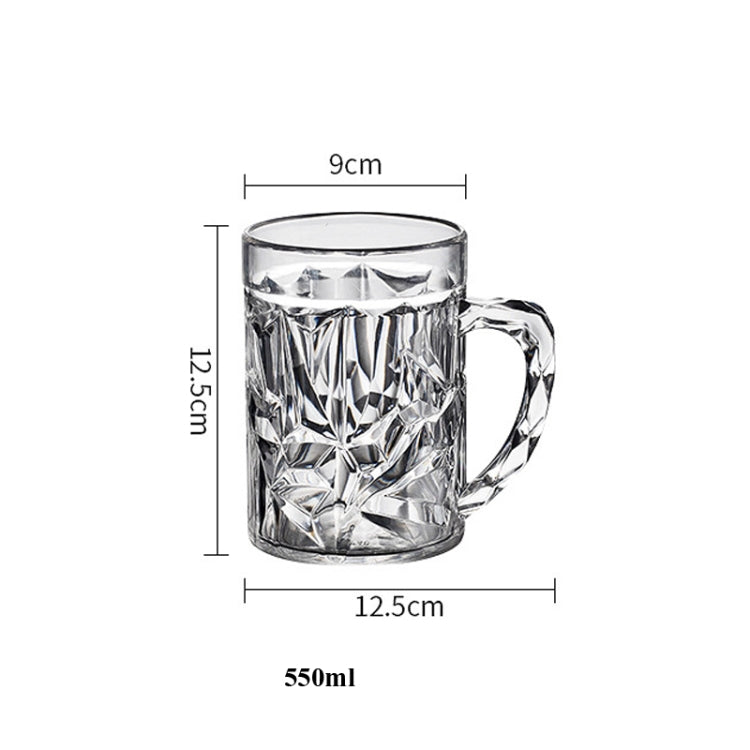 550ml No. 13 Cup Acrylic Beer Glass KTV Bar Beer Glass by bashfashion