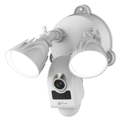 LC1C Garden Lamp Monitor Night Vision Life Waterproof Family Surveillance Camera, CN Plug(1080P) by bashfashion