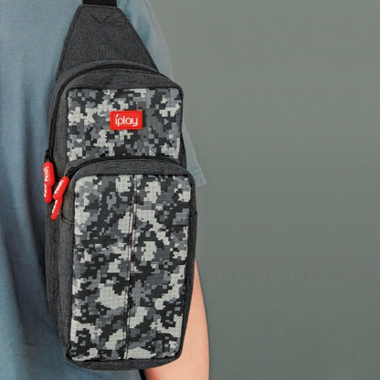 IPLAY HBS-233 Multifunctional Large-Capacity Portable Game Console Storage Bag For Nintendo Switch / Switch Lite(Camouflage) by bashfashion