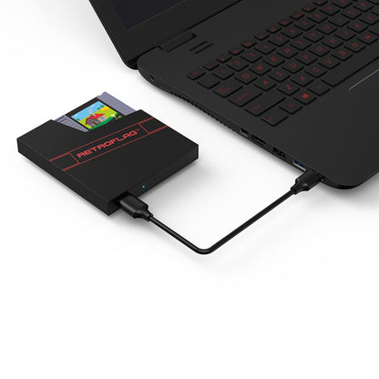 Retroflag Data Connection Hard Disk Adapter Box For Raspberry NESPi 4 / PC(Silver Gray) by Retroflag