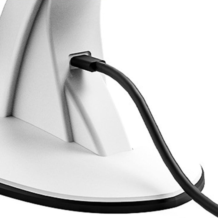IPLAY HBP-314 Wireless Bluetooth Handle Two-Seater Charger For PS5(White) by IPLAY