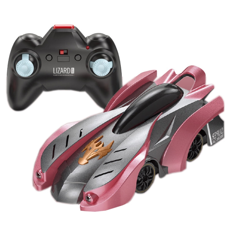 Remote Control Wall Climbing Car Mini Electric Remote Control Car Children Toy(Red Charge Handle RC Edition) by bashfashion