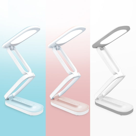 YAGE T125 LED Desk Lamp USB Foldable Reading Eye Light, Colour: Porcelain White by YAGE