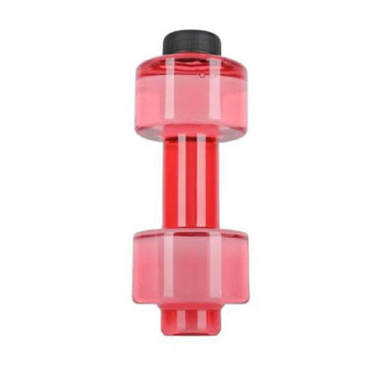 Portable Home Fitness Dumbbell Water Bottle, Capacity: 550ml(Red) by bashfashion