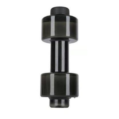 Portable Home Fitness Dumbbell Water Bottle, Capacity: 1500ml(Black) by bashfashion