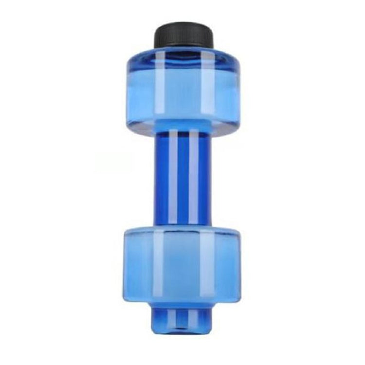 Portable Home Fitness Dumbbell Water Bottle, Capacity: 1500ml(Blue) by bashfashion