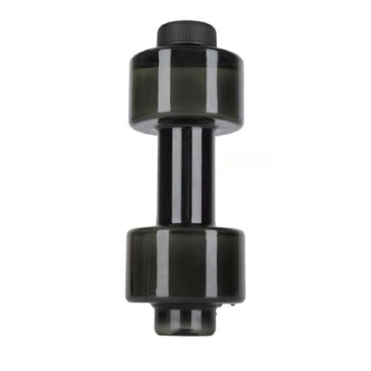 Portable Home Fitness Dumbbell Water Bottle, Capacity: 2600ml(Black) by bashfashion