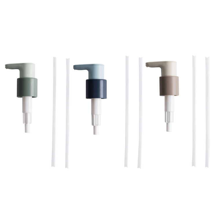 Oyster Sauce Bottle Nozzle Pump Head Household Fuel Bottle Squeezer, Specification: Large (Blue) by bashfashion