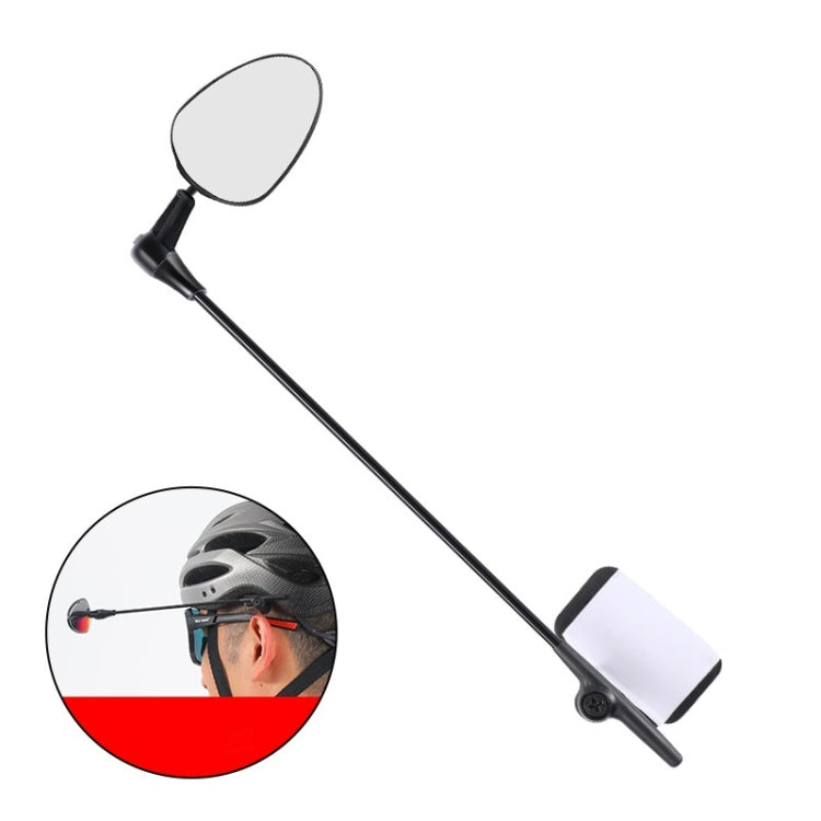 WEST BIKING Mountain Road Bike Helmet Mini Reflective Convex Rearview Mirror by bashfashion