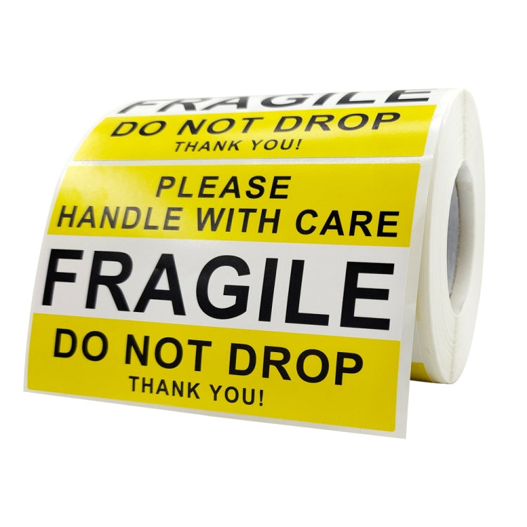 Handle With Care Fragile Warning Sticker Label, Size: 2.5x4 inch(A-249) by bashfashion