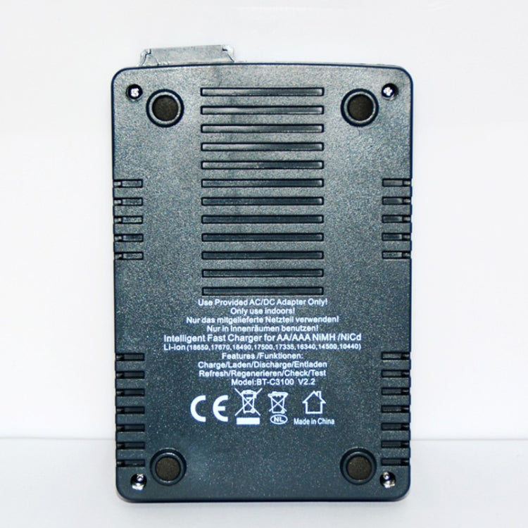 OPUS BT-C3100 Smart Smart Digital Intelligent 4-Slot Battery Charger(UK Plug) by OPUS