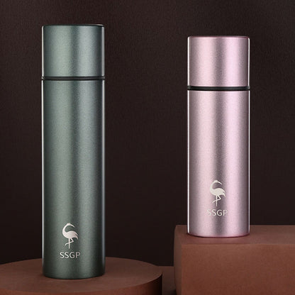 Children Student Insulation Water Cup Portable Mini Stainless Steel Insulation Cup, Specification: Antibacterial Cup 180ml (Green) by bashfashion