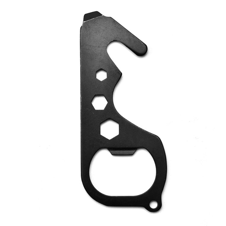 Multifunctional Card Type Tool Card Bottle Opener Screwdriver Keychain Portable Can Opener by bashfashion