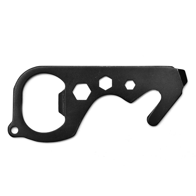 Multifunctional Card Type Tool Card Bottle Opener Screwdriver Keychain Portable Can Opener by bashfashion