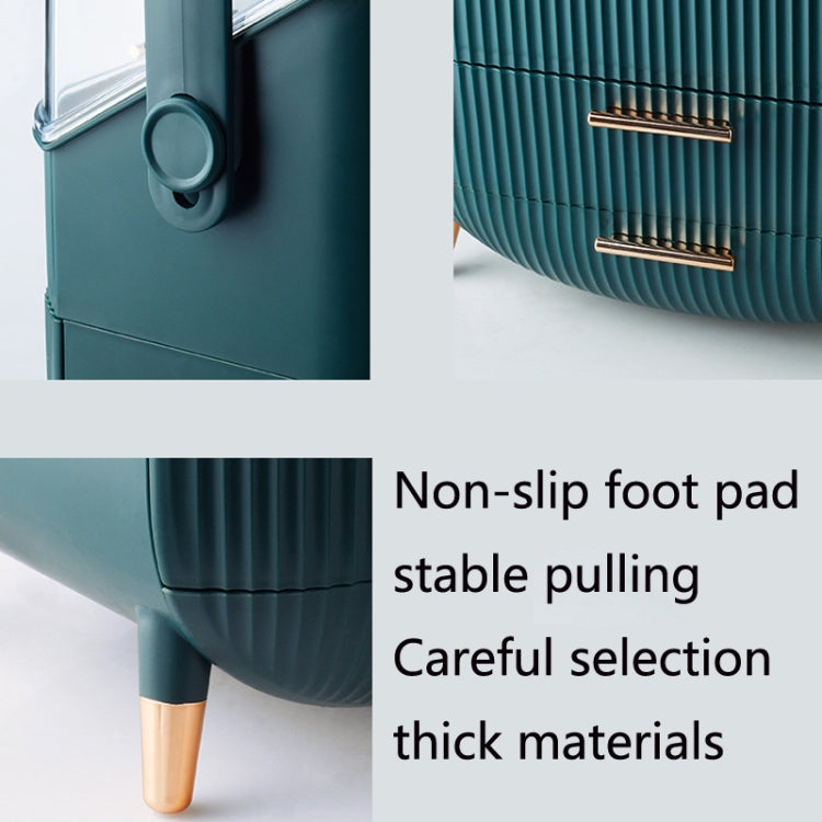 Cosmetic Skin Care Product Storage Box Bedroom Furniture Storage Box(White) by bashfashion