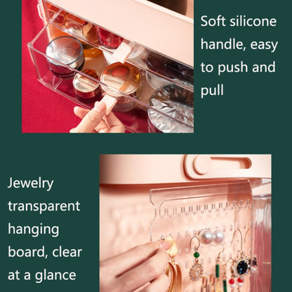 Cosmetic Storage Box Dustproof Skin Care Products Desktop Shelf, Colour: Green Large Ordinary Model by bashfashion