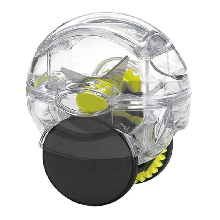 Kitchen Manual Roller Garlic Cutter Quick Grinding Garlic Tool Random Colour Delivery by bashfashion