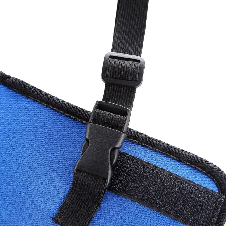 HJ19 Pet Surgery Rehabilitation Back Leg Protector Walking Aids, Size: XS(Blue Left Back Leg) by bashfashion