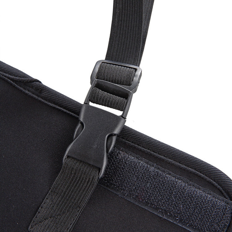 HJ19 Pet Surgery Rehabilitation Back Leg Protector Walking Aids, Size: L(Black Left Back Leg) by bashfashion