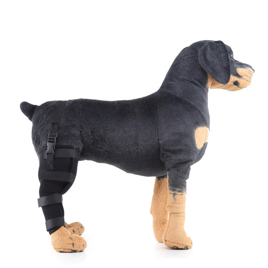 HJ19 Pet Surgery Rehabilitation Back Leg Protector Walking Aids, Size: L(Black Right Back Leg) by bashfashion