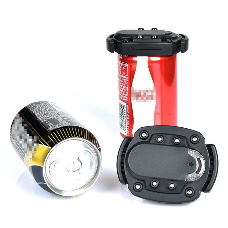 KPQ001 Multi-Function Can Bottle Opener Portable Stainless Steel Beer Screwdriver(Black) by bashfashion