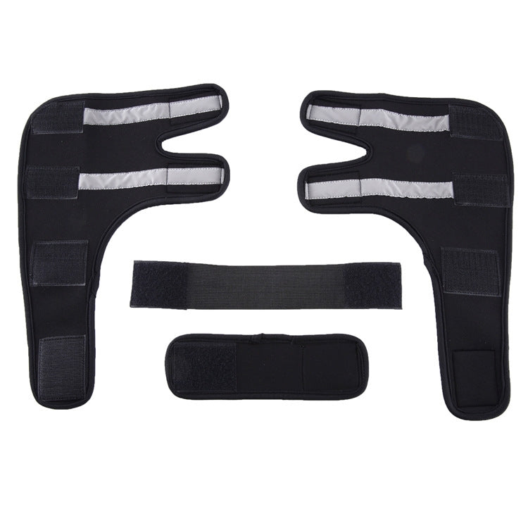 Pet Dog Leg Knee Guard Surgery Injury Protective Cover, Size: S(Anti-glory Model (Black)) by bashfashion