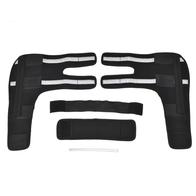 Pet Dog Leg Knee Guard Surgery Injury Protective Cover, Size: S(Support Strips Model (Red)) by bashfashion