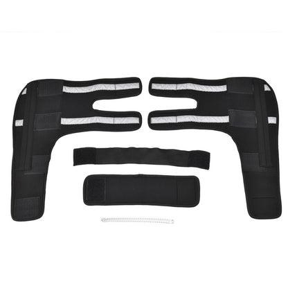 Pet Dog Leg Knee Guard Surgery Injury Protective Cover, Size: S(Support Strips Model (Blue)) by bashfashion