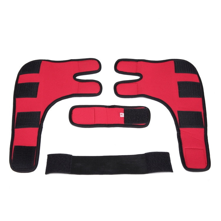 Pet Dog Leg Knee Guard Surgery Injury Protective Cover, Size: M(Classic Model (Red)) by bashfashion