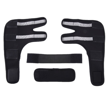 Pet Dog Leg Knee Guard Surgery Injury Protective Cover, Size: L(Anti-glory Model (Black)) by bashfashion