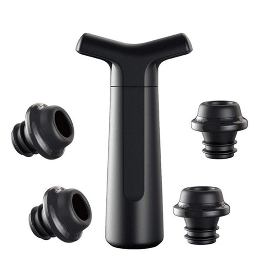 Metal Dust-Proof Sealed Vacuum Wine Bottle Cap Stopper, Specification: Style J KVS-20 by bashfashion
