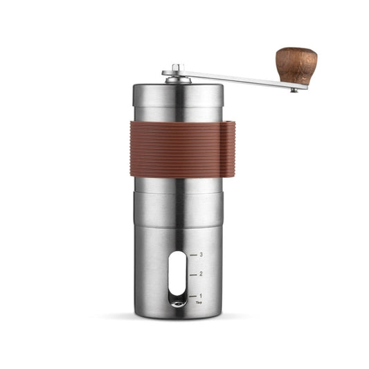 Portable Hand Crank Coffee Machine Stainless Steel Manual Grinder(Medium) by bashfashion