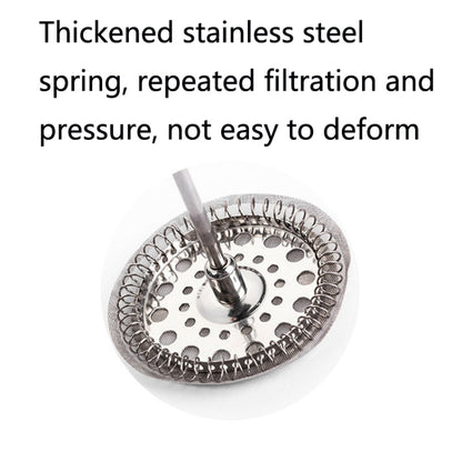 Household Hand Brewed Coffee French Filter Press Pot Glass Tea Maker(350ml) by bashfashion