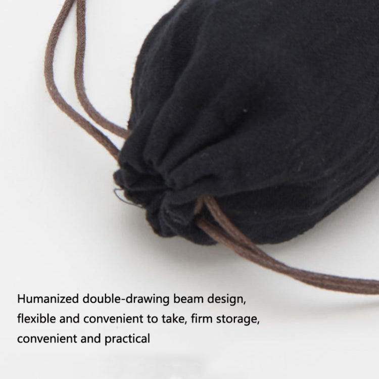 Portable Coffee Machine Shaker Grinder Storage Cotton Bag(Black) by bashfashion