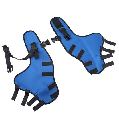 Pet Dog Leg Knee Guard Surgery Injury Protective Cover, Size: S(Blue) by bashfashion