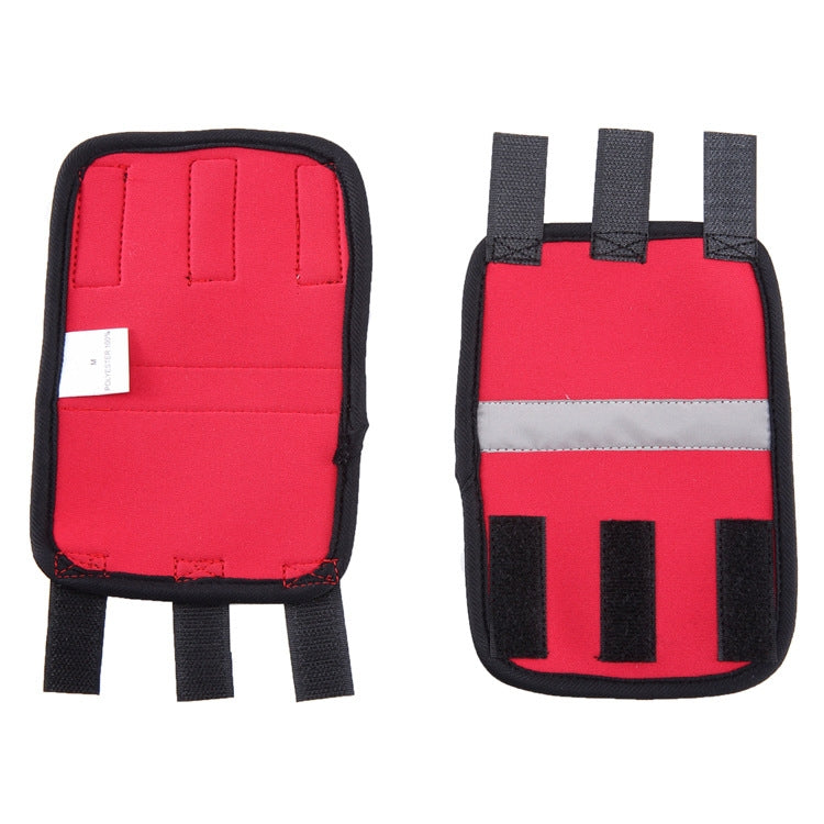 Pet Knee Protector Dog Surgery Injury Protective Cover, Size: M(Red Reflection) by bashfashion