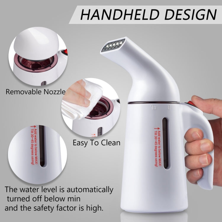 ES-150 700W Household Handheld Garment Ironing Machine Steam Ironing Machine Mini Electric Iron,UK Plug by bashfashion