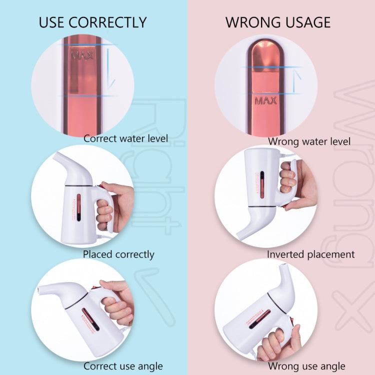 ES-150 700W Household Handheld Garment Ironing Machine Steam Ironing Machine Mini Electric Iron,UK Plug by bashfashion