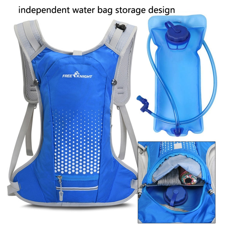 FREE KNIGHT FK0215S Outdoor Cycling Water Bag Vest Hiking Water Supply Backpack with 2L Drinking Bag(Blue) by bashfashion