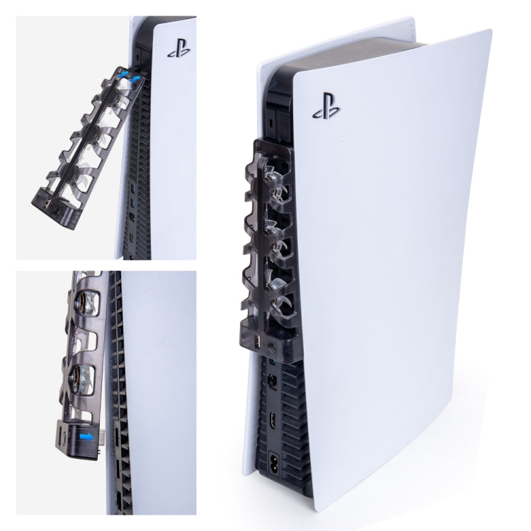 DOBE TP5-1523 The Rear Blu-Ray Fan Host Cooling Fan For PS5(Black) by DOBE