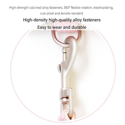 ZiChen Cat Traction Rope Small Pet Traction Embroidery Backpack, Size: L(Blue) by bashfashion