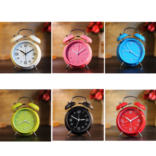 4 Inch Bedroom Bedside Stereo Digital Silent Alarm Clock With Light(Black Shell Black Surface) by bashfashion