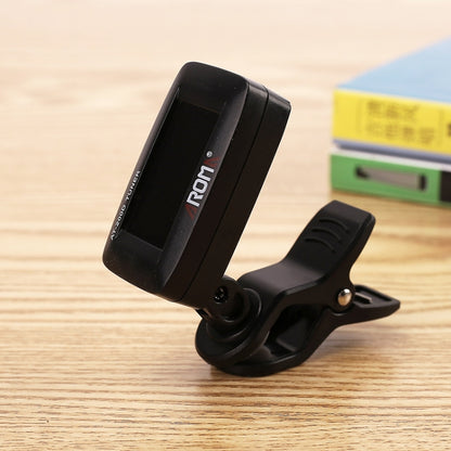 AROMA Guitar Tuner Ukulele Violin Bass Multi-Function Electronic Tuner, Colour: AT-200D by bashfashion