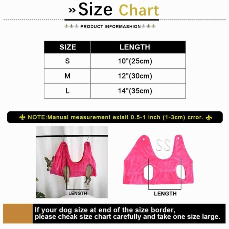 2 PCS CWDC-001 Small And Medium Cat And Dog Hammock Thickened Pet Hammock, Color Random Delivery, Size: Middle by bashfashion