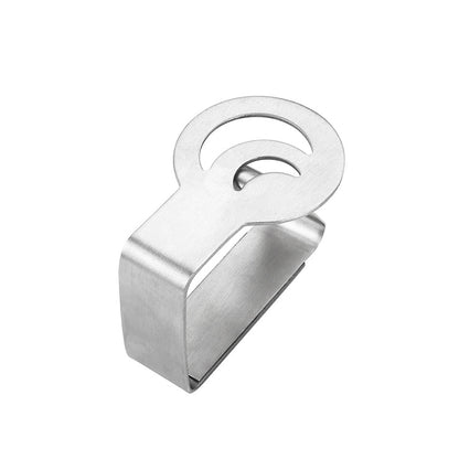 Stainless Steel Tablecloth Clip Graphics Tablecloth Clip High-Elastic Moving Fixing Clip(Moon) by bashfashion