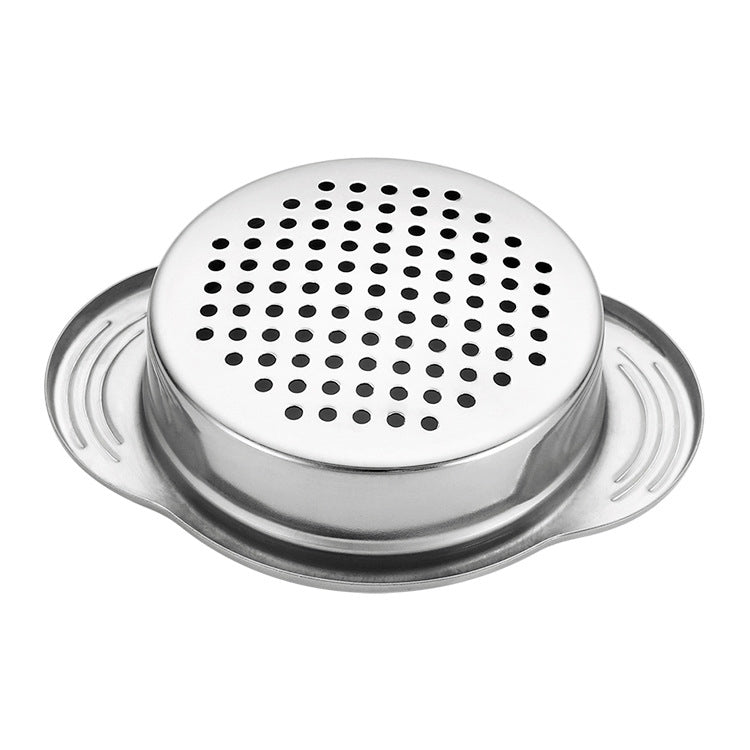 304 Stainless Steel Sewer Canned Food Water Filter With Ear Kitchen Tool by bashfashion