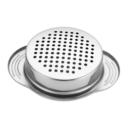 304 Stainless Steel Sewer Canned Food Water Filter With Ear Kitchen Tool by bashfashion