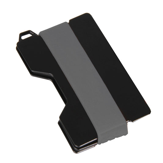 Aluminum Alloy RFID Card Holder Anti-Theft EDC Wallet Coin Storage Box Key Card Holder, Colour: Grey by bashfashion